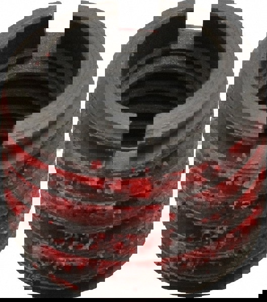 Thread Locking Insert: M14 x 2 Internal Thread, 7/8-9 External Thread, Metric Coarse & Metric Fine, 11/16